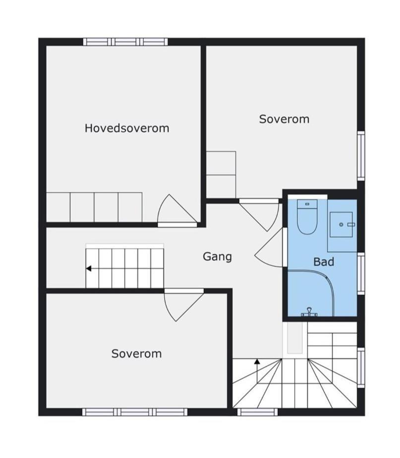 Tveitopark Apartments Рюкан Стая снимка